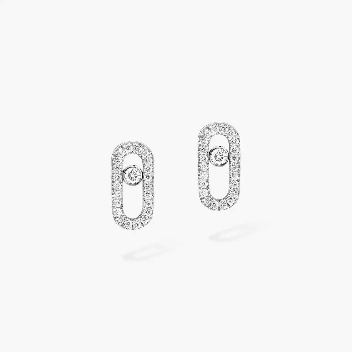 [Loco jewelrys]Move Uno Diamond Earrings