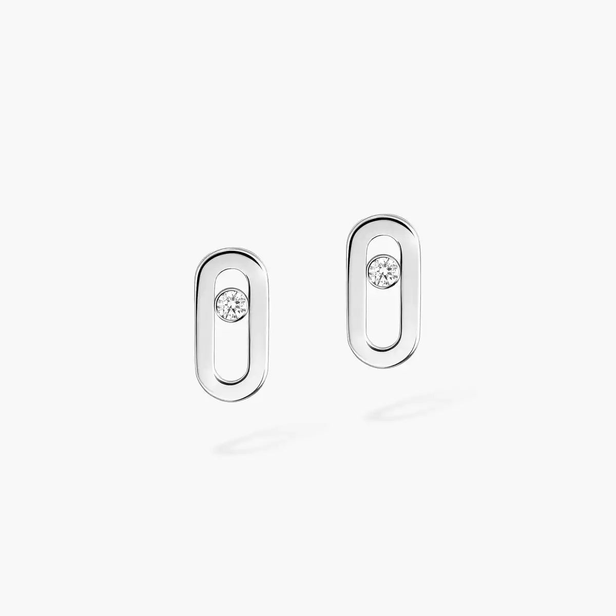 [Loco jewelrys]Move Uno Diamond Stud Earrings