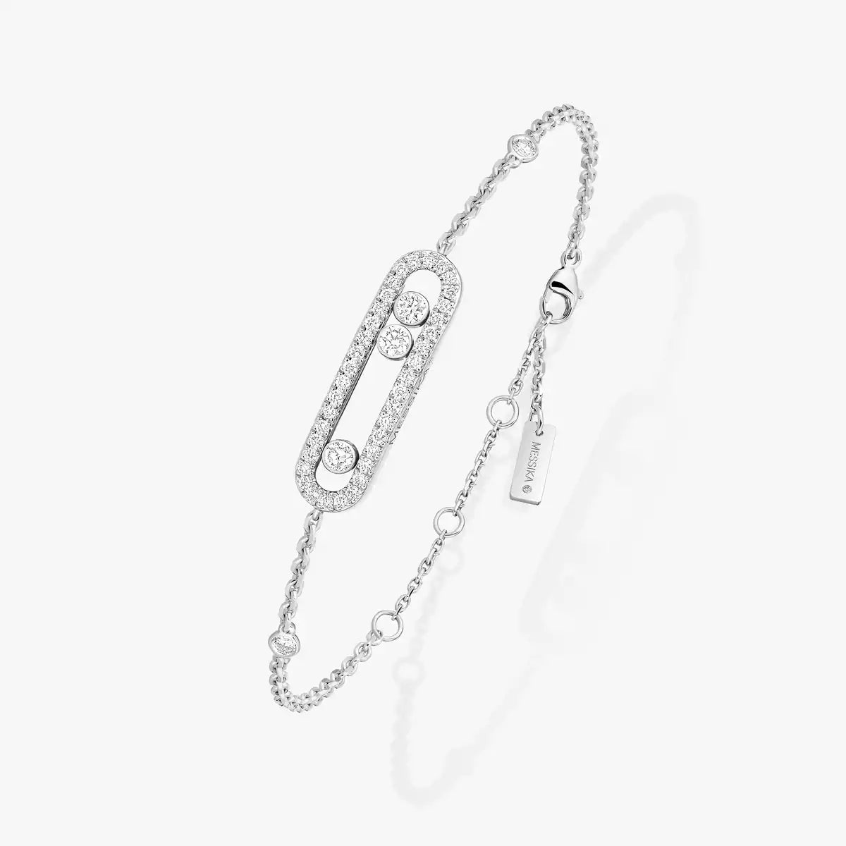 [Loco jewelrys]Pavé Baby Move Diamond Bracelet