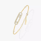 [Loco jewelrys]Pavé Baby Move Diamond Bracelet