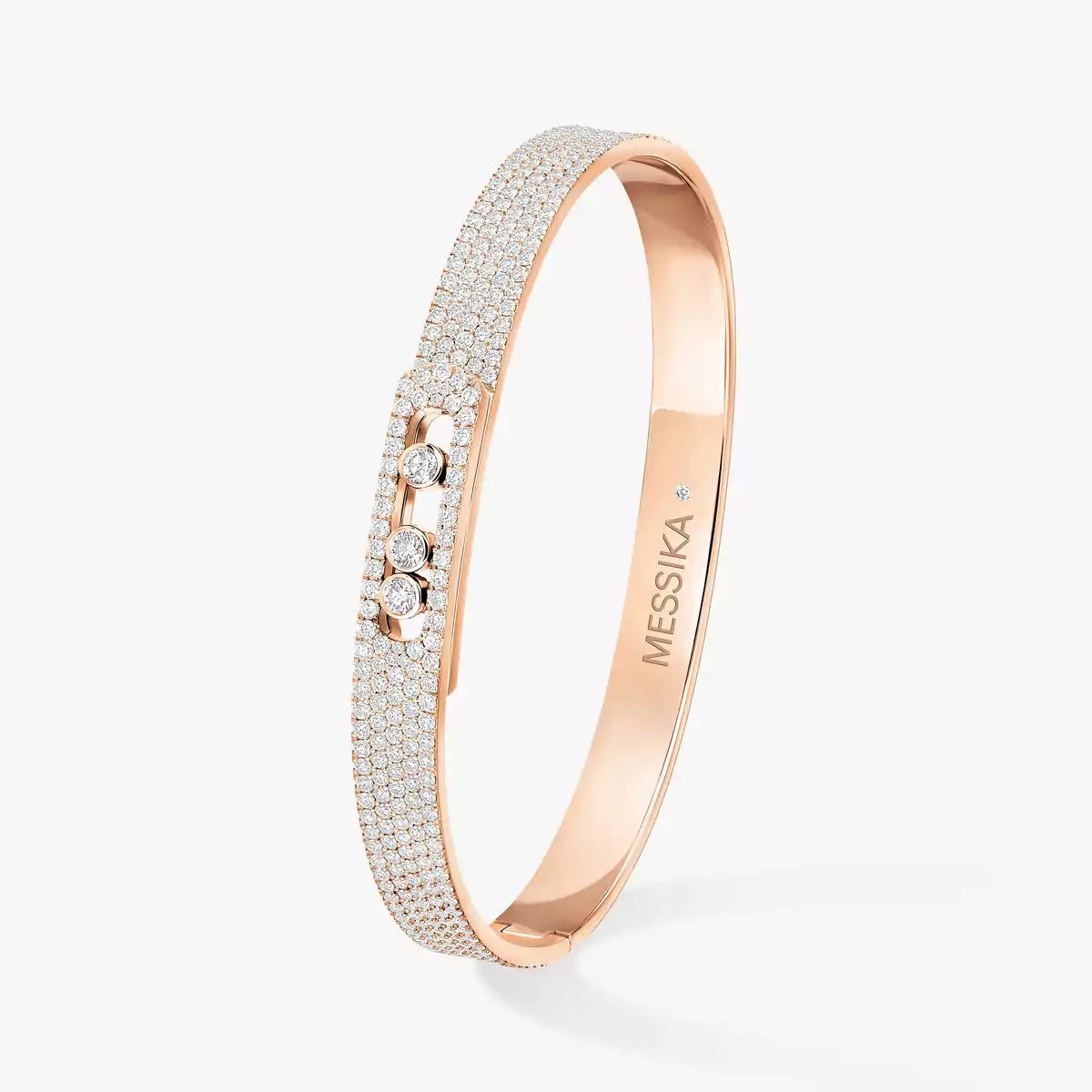 [Loco jewelrys]Move Noa Full Pavé Diamond Bangle Bracelet