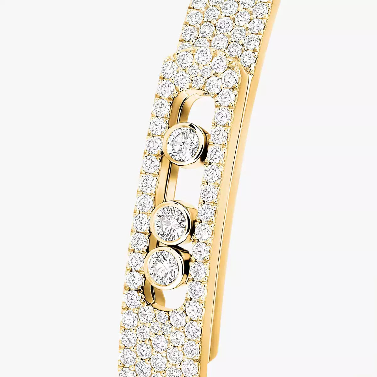 [Loco jewelrys]Move Noa Full Pavé Diamond Bangle Bracelet