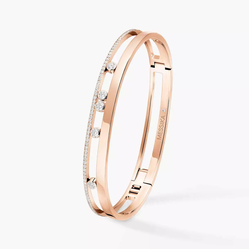 [Loco jewelrys]Move Romane Diamond Bangle Bracelet