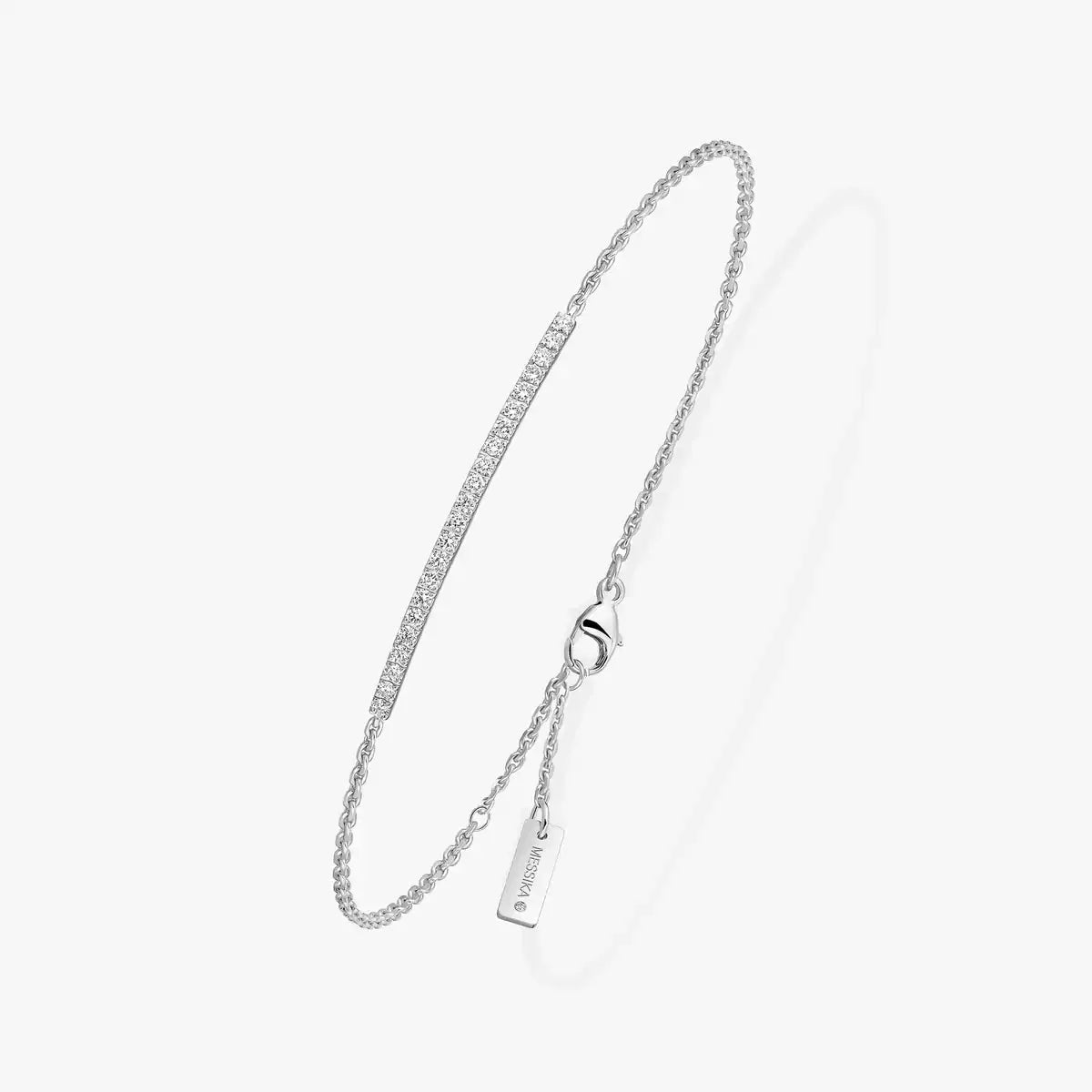 [Loco jewelrys]Diamond Thin Bangle 0.15ct My Twin Toi & Moi