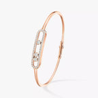[Loco jewelrys]Move Pavé Diamond Bangle Bracelet M