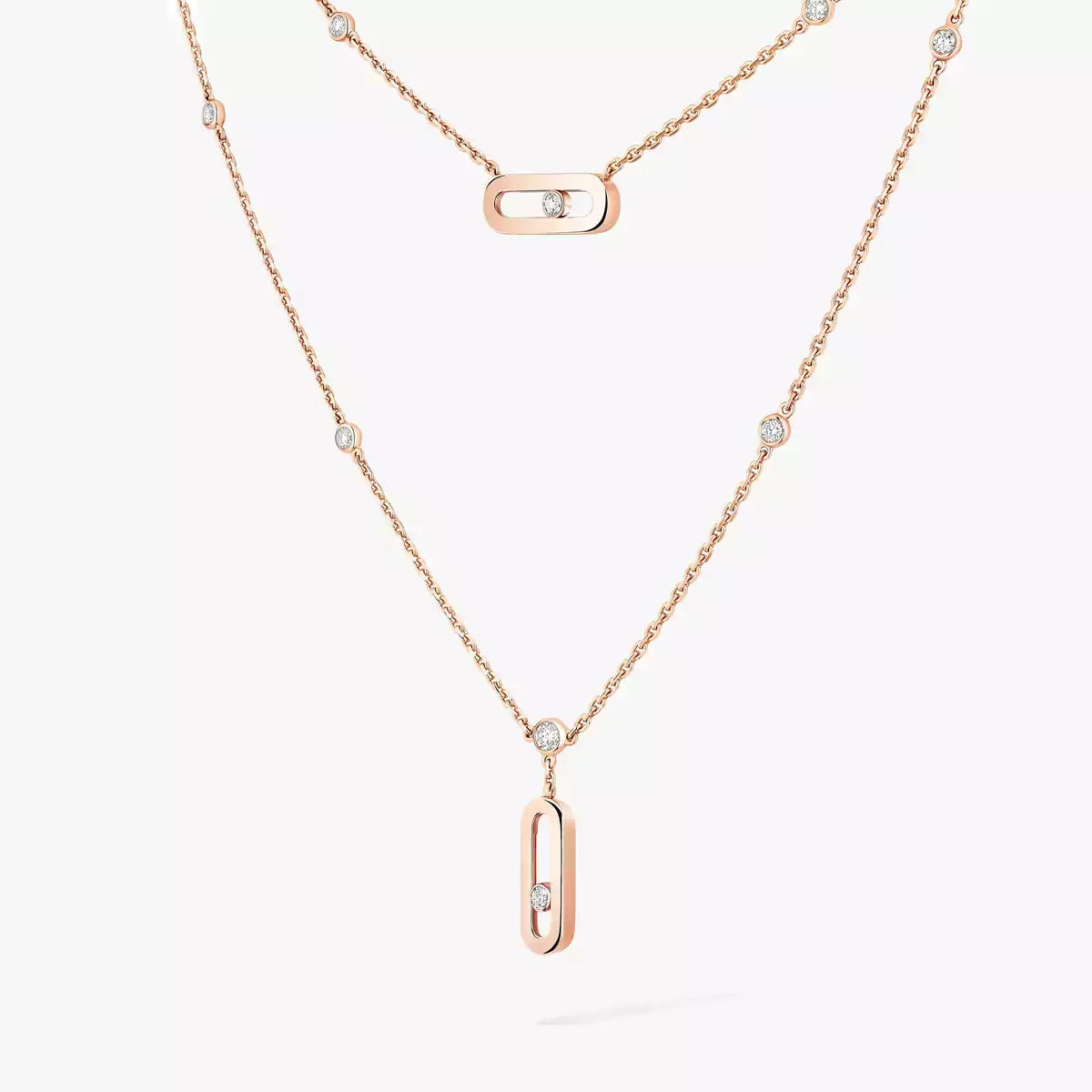 [Loco jewelrys] Move Uno Diamond Necklace