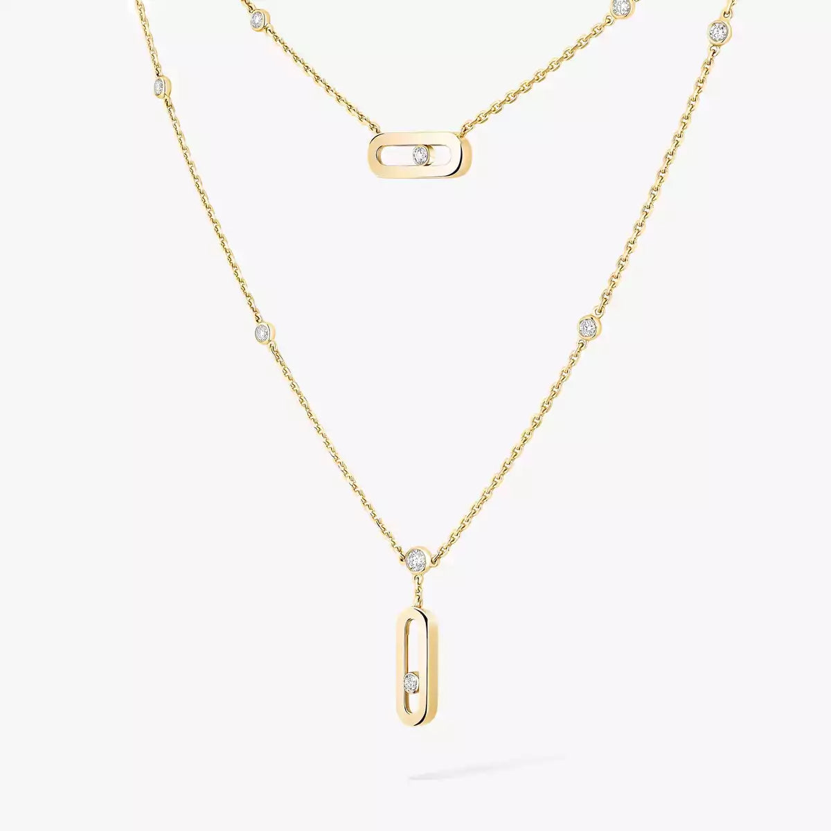 [Loco jewelrys] Move Uno Diamond Necklace