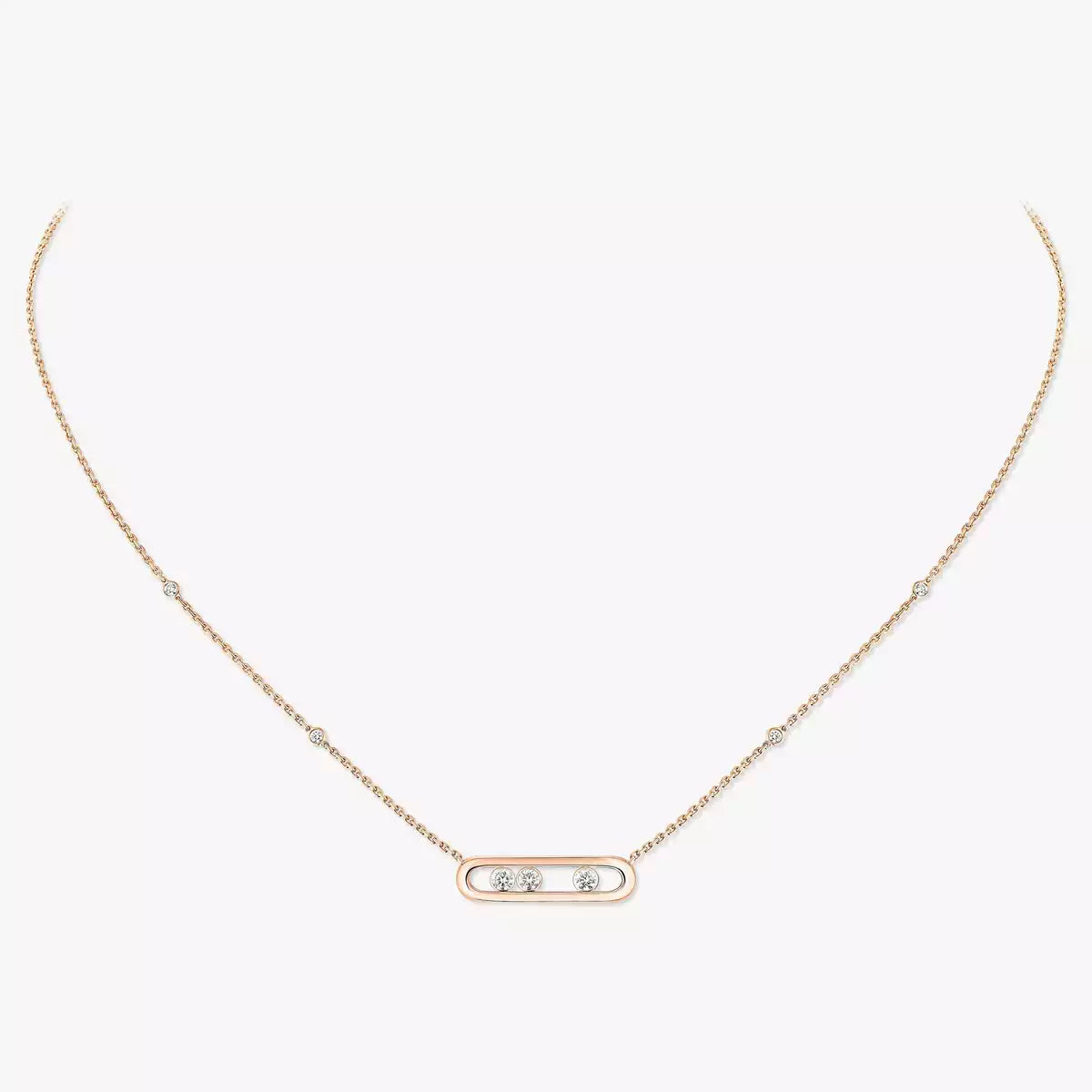 [Loco jewelrys] Baby Move Gold Diamond Necklace