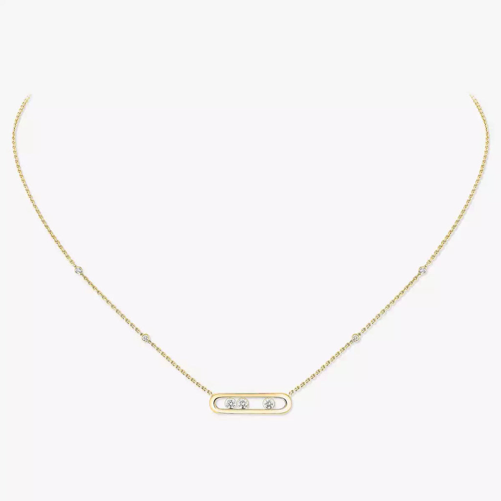 [Loco jewelrys] Baby Move Gold Diamond Necklace