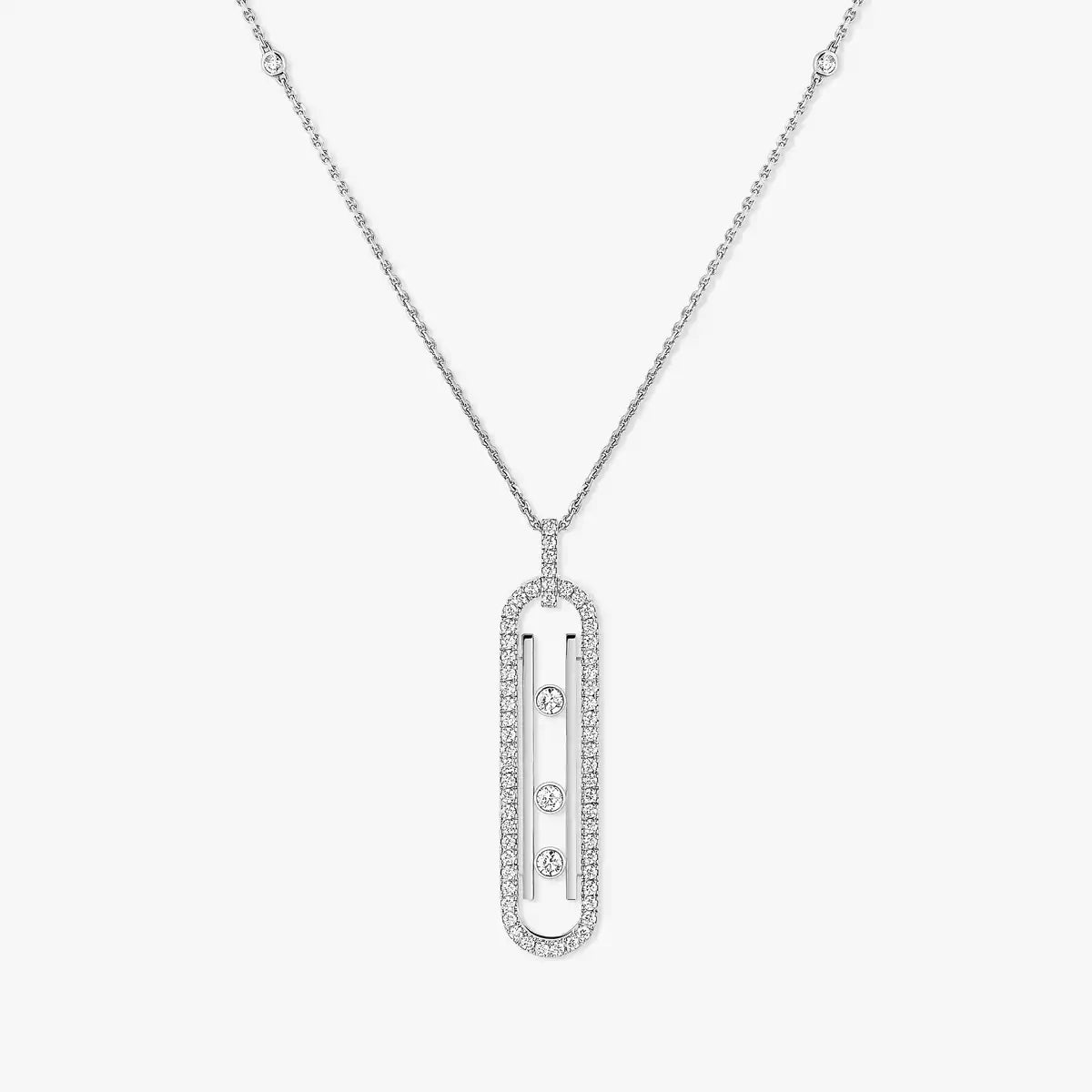 [Loco jewelrys]Diamond Necklace Move 10Th