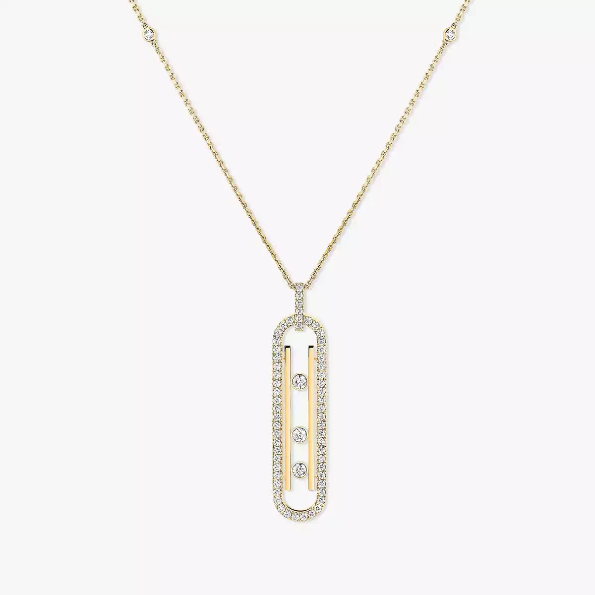 [Loco jewelrys]Diamond Necklace Move 10Th