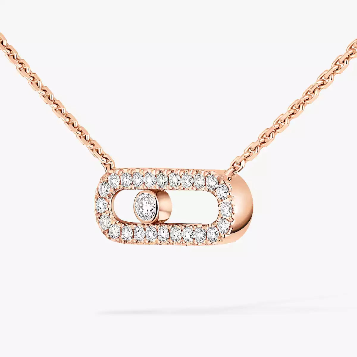 [Loco jewelrys]Diamond Necklace Move Uno