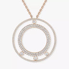 [Loco jewelrys]Move Romane Long Pave_-Set Diamond Necklace