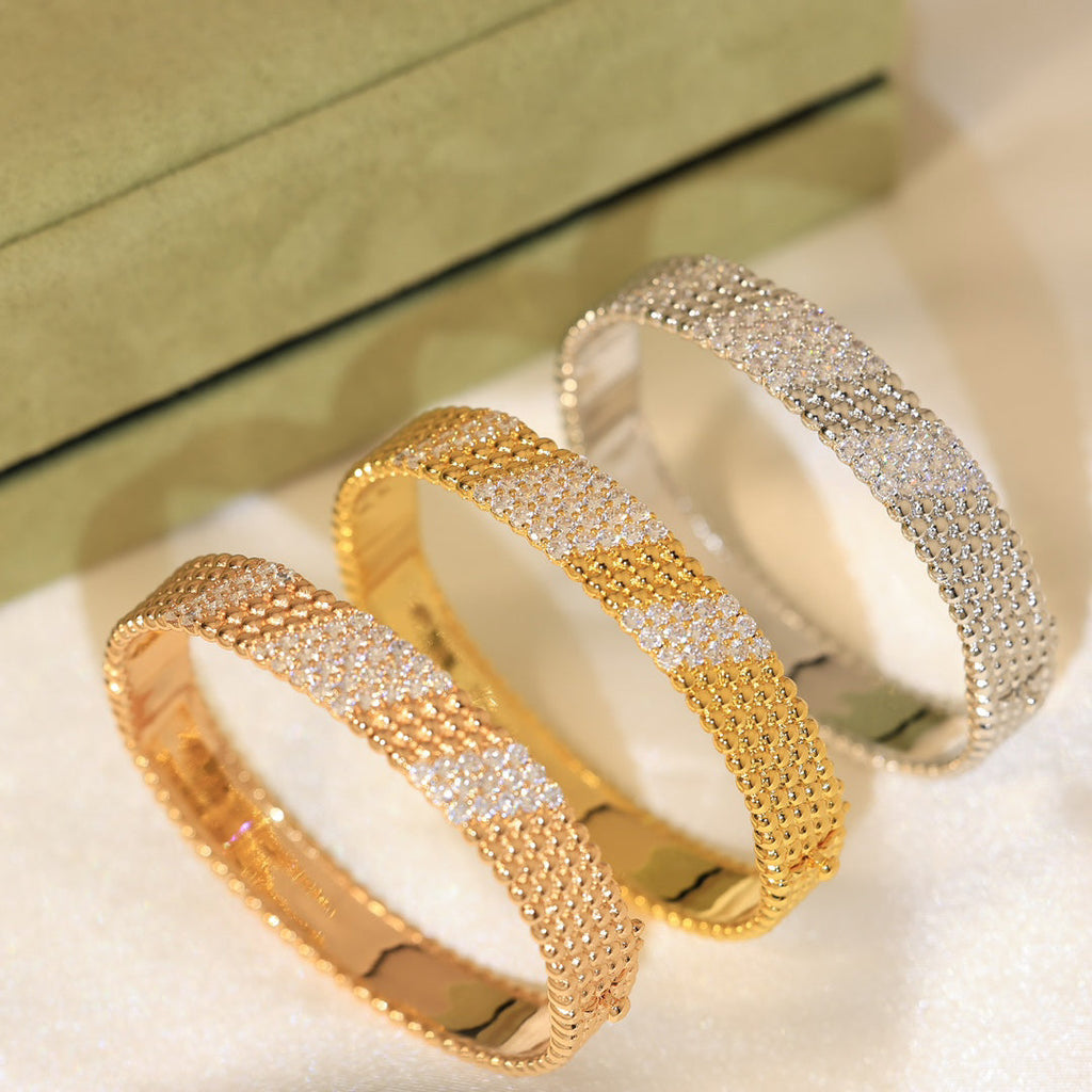 [Loco JURI]  FIVE-ROW DIAMOND BRACELET