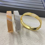 [Loco JURI]  FIVE-ROW DIAMOND BRACELET