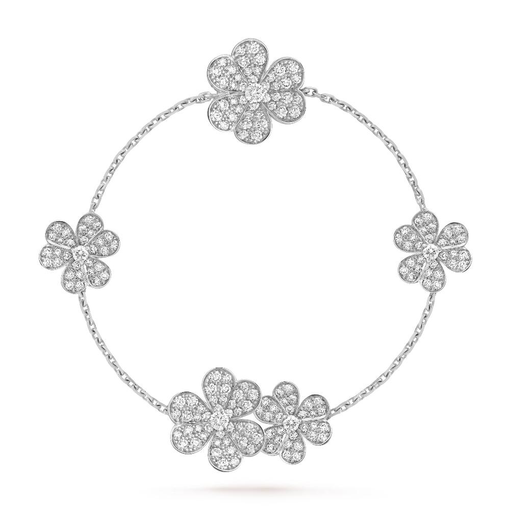 ¡®Loco¡¯FRIVOLE SILVER 5 FLOWERS BRACELET