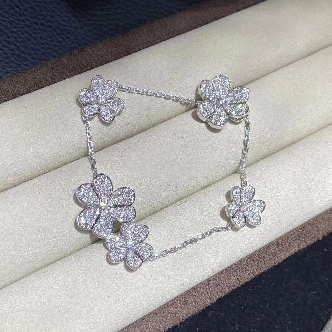 ¡®Loco¡¯FRIVOLE SILVER 5 FLOWERS BRACELET