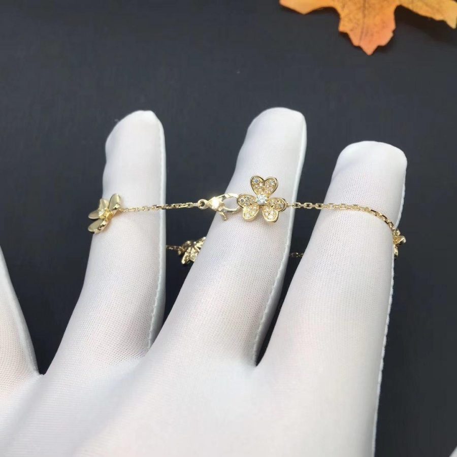 ¡®Loco¡¯FRIVOLE GOLD 5 FLOWERS BRACELET