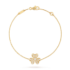 ¡®Loco¡¯FRIVOLE GOLD FLOWER DIAMOND BRACELET